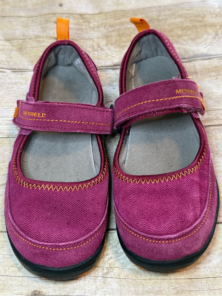 Merrell Kids' Mimosa Mary Jane Sneakers In Purple Potion - Size 3